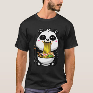 Ramen Noodles Panda Bear T-Shirt