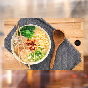Ramen Noodles Top View Restaurant Picture Advert 1
