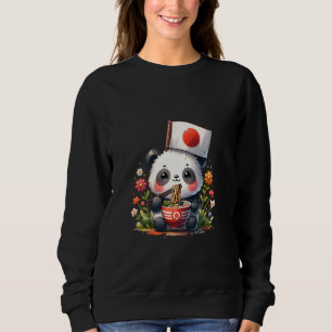 Ramen Panda Bear Japan Love Noodle Bowl Japanese F Sweatshirt