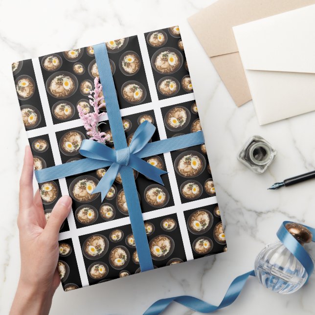 Ramen pattern wrapping paper (Gifting)
