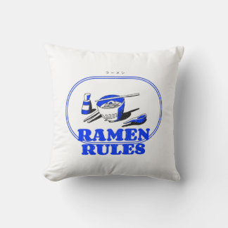 Ramen Rules - Japanese Noodles Lover Cushion