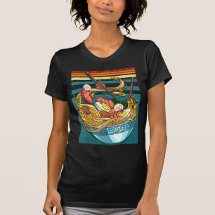 Ramen Style Vintage Anime Japanese Food Gifts Girl T-Shirt