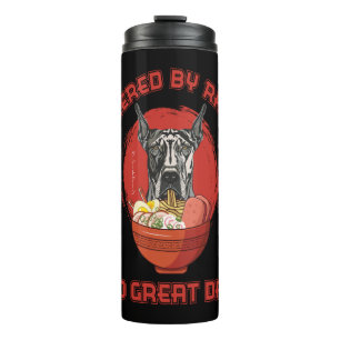 Ramen Sushi Great Dane Dog T-Shirt Thermal Tumbler