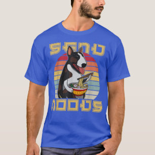 Ramen Terrier Dog Noodles Japanese Cuisine 1466 T-Shirt