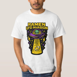 Ramen UFO Invasion – Slurp from the Sky T-Shirt