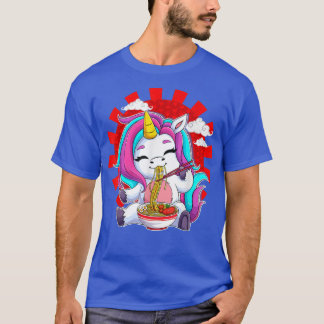 Ramen Unicorn Kawaii Anime Japanese Food Gift Girl T-Shirt