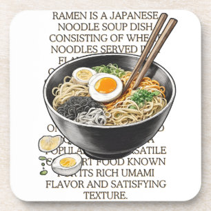 Ramen vintage sketch by CallisC Arts ⭐⭐⭐⭐⭐ Coaster