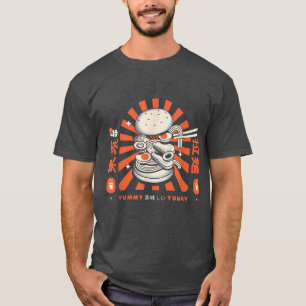 Ramen's Burger Japan Art Anime Ramen Japon Pop Sty T-Shirt