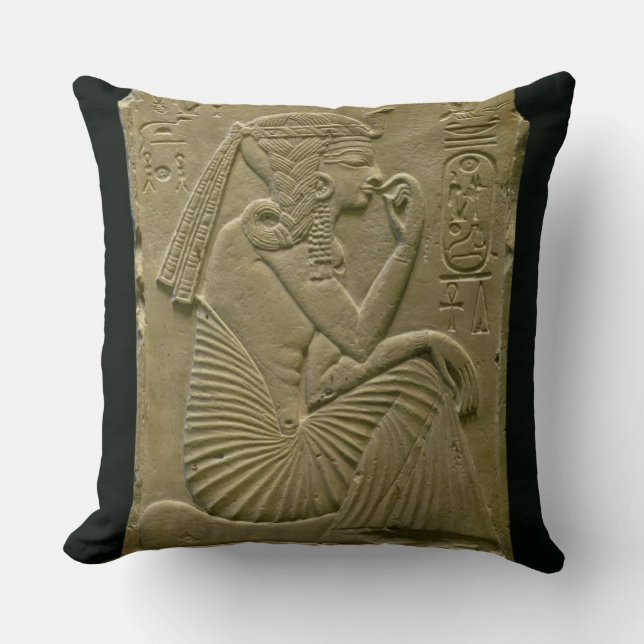 Ramesses II (1279-1213 BC) as a child, New Kingdom Cushion (Front)