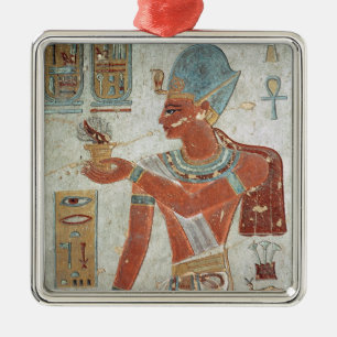 Ramesses II: Dressed for War Metal Ornament