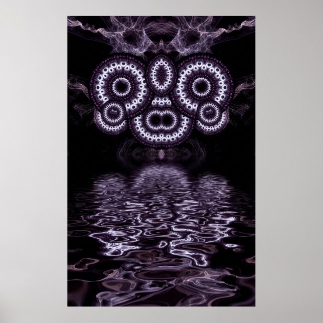 Ramiana Fractal Art Poster (Front)