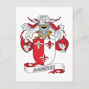 Ramirez Family Crest Postcard