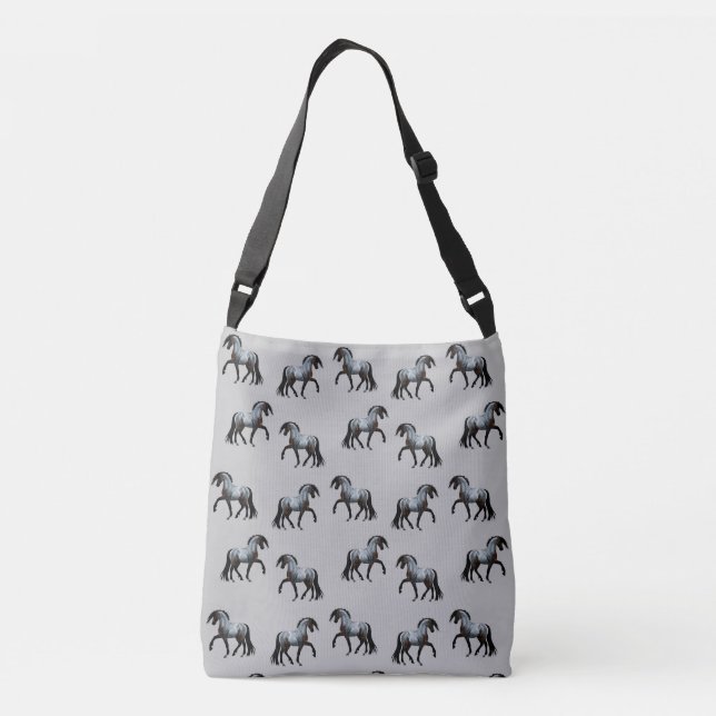 Ramirez horse, continuous crossbody bag (Back)