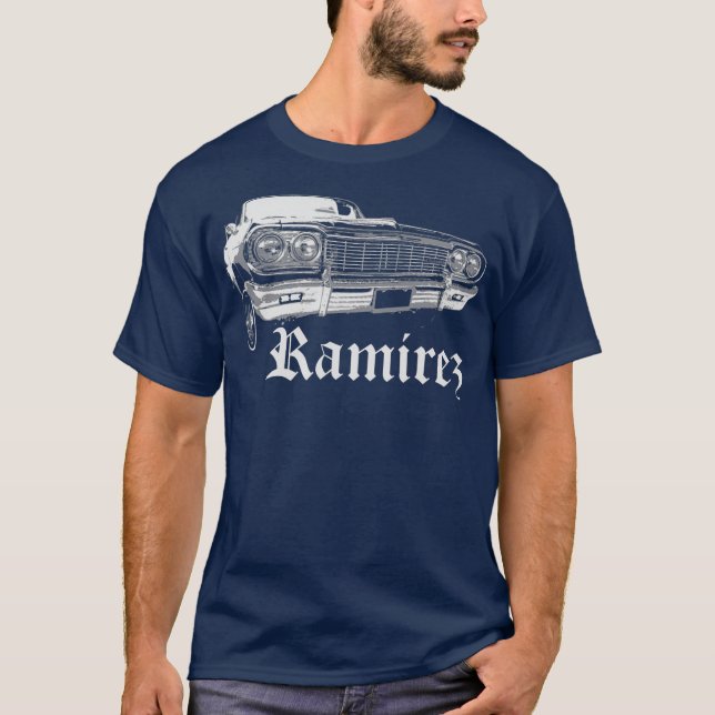 Ramirez  Lowrider Cali Family Reunion Gift T-Shirt (Front)