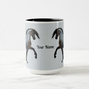 Ramirez - spanisches Pferd, laufend - Mug