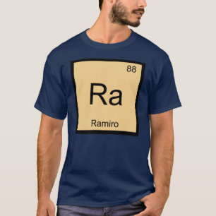 Ramiro Name Chemistry Element Periodic Table T-Shirt