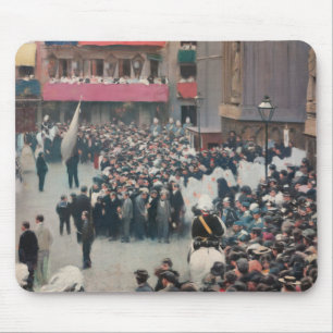 Ramon Casas - The Corpus Christi Procession Mouse Pad