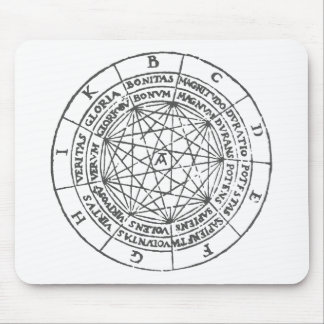 Ramon Llull Ars Magna Mouse Pad