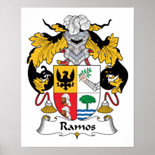 Ramos Family Crest Poster