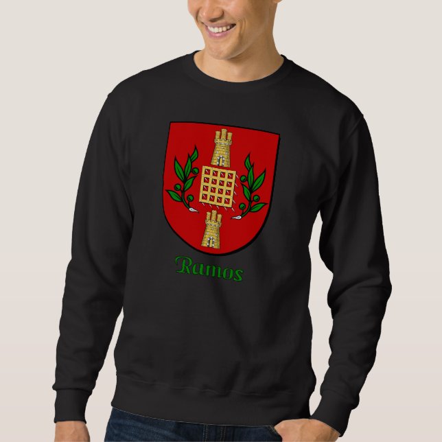 Ramos Family Shield Sweatshirt or T-Shirt (Front)
