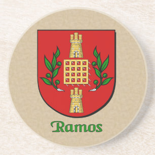 Ramos Heraldic Shield Coaster