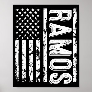 Ramos Last Name Funny Surname Team Ramos Family Poster