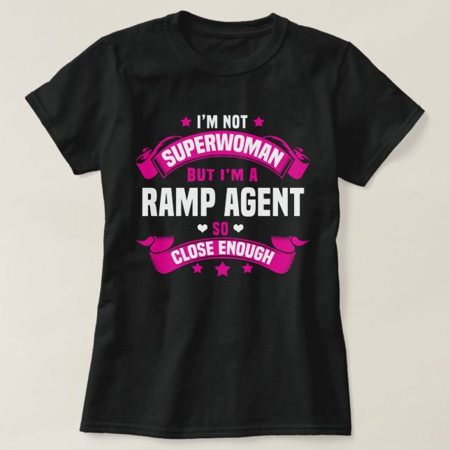 Ramp Agent T-Shirt (Design Front)