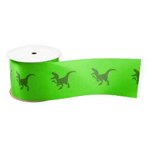 Rampaging Dinosaurs Ribbon Satin Ribbon