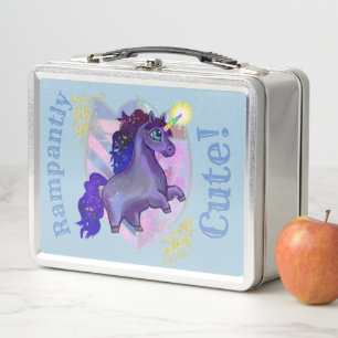 Rampantly Cute Unicorn Lunch Box