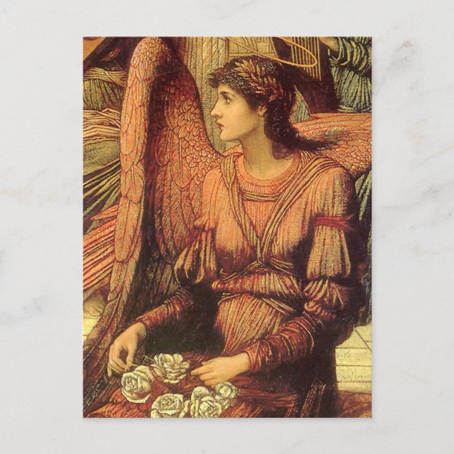 Ramparts of God's House, Angel by John Strudwick Postcard (Front)