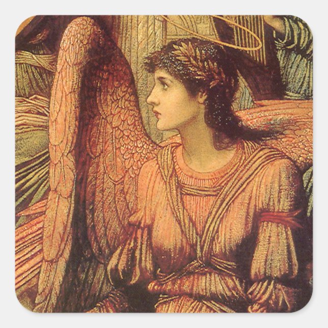 Ramparts of God's House by Strudwick Square Sticker (Front)