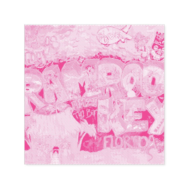 Ramrod Key on a patch Self-inking Stamp (Design)