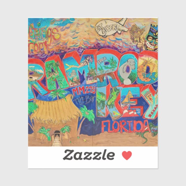 Ramrod Key sticker (Sheet)