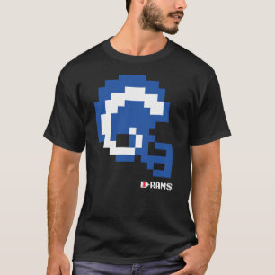 Rams Alternate Tecmo Bowl Helmet T-Shirt