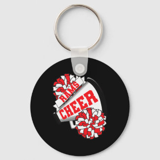 Rams Cheer Ck To School Cheerleading Spirit R  Key Ring