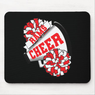 Rams Cheer Ck To School Cheerleading Spirit R  Mouse Pad