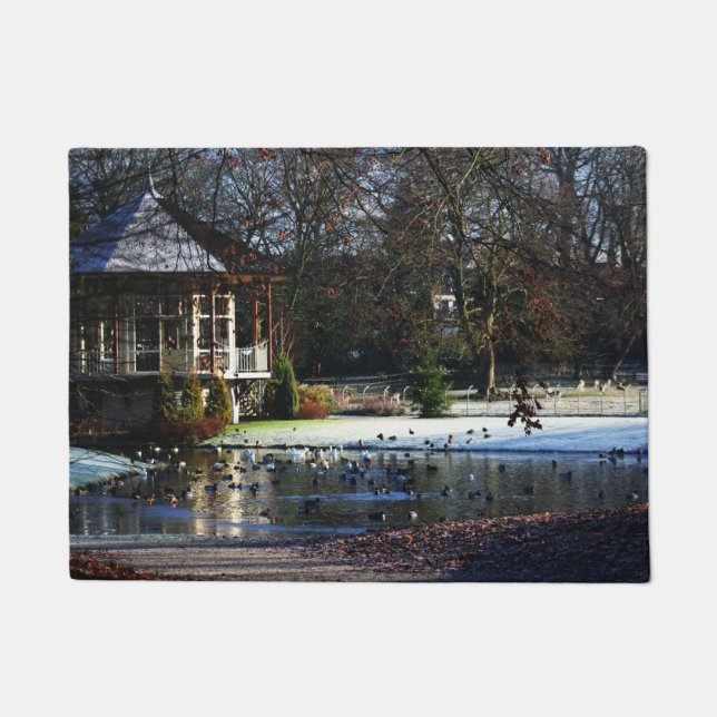 Rams Woerthe Tea House dmm Doormat (Front)