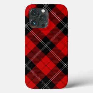 Ramsay tartan red black plaid iPhone 13 pro case
