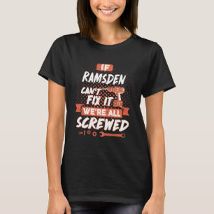 RAMSDEN Name, RAMSDEN family name crest T-Shirt