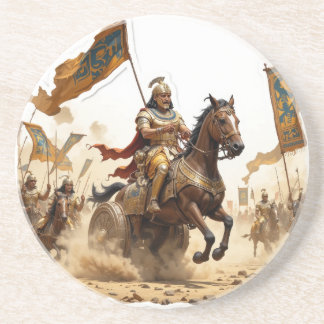 Ramses II Leading the Battle of Kadesh Coaster
