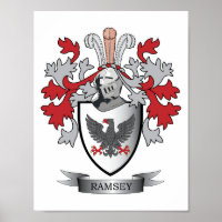 Ramsey Family Crest Coat of Arms