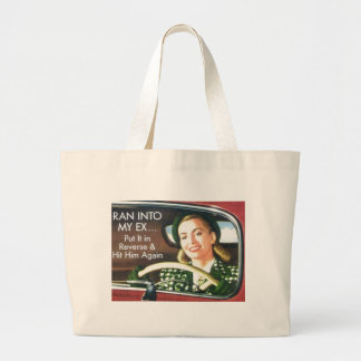 ran into my ex large tote bag