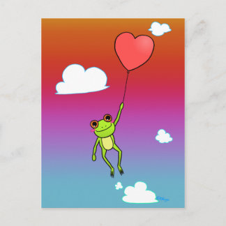 Rana Volando Postcard