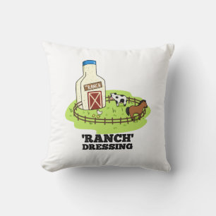 Ranch Dressing Funny Food Pun  Cushion