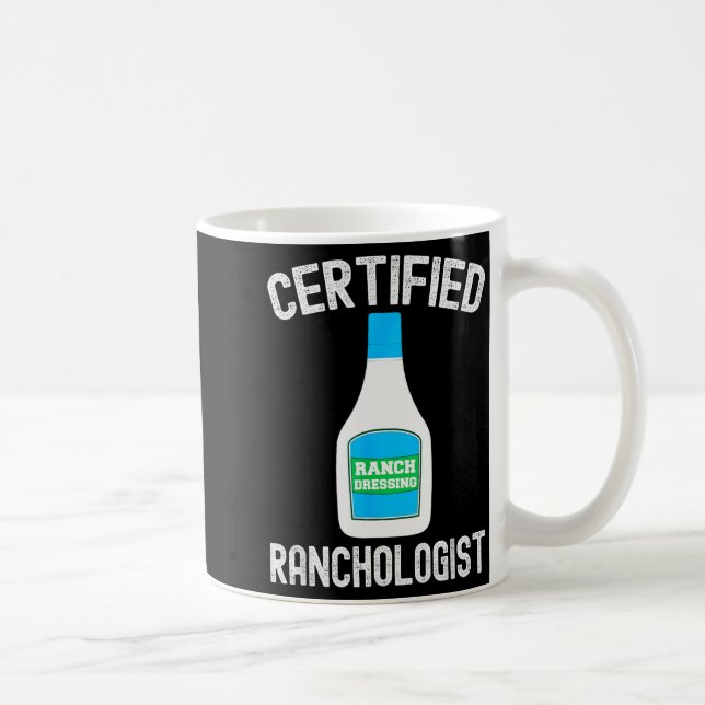 Ranch Dressing Gift Funny Ranch Dressing Sauce Hum Coffee Mug (Right)