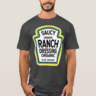 Ranch Dressing Salad Easy Halloween Costume Matchi T-Shirt