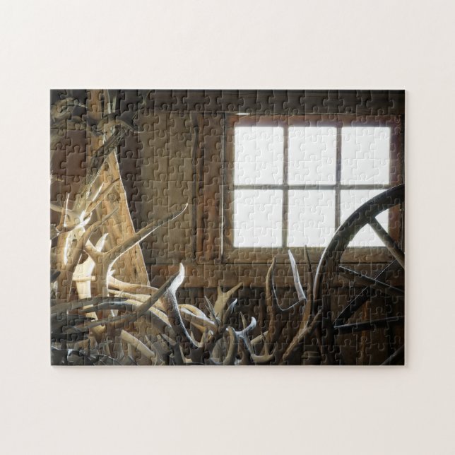 Ranch Farm Window Jigsaw Puzzle (Horizontal)