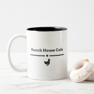 Ranch House Cafe Two-Tone Coffee Mug