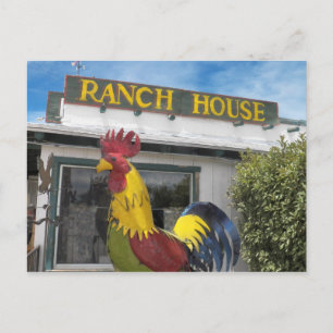 Ranch House Postcard