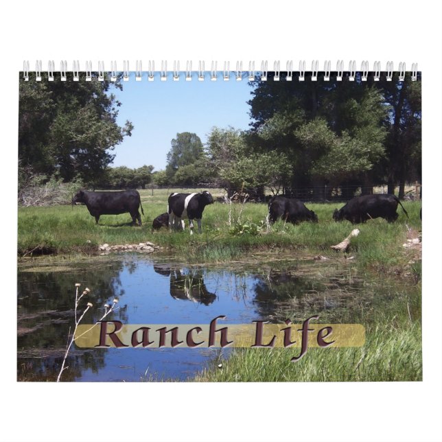 Ranch Life - Cattle Calendar (Cover)
